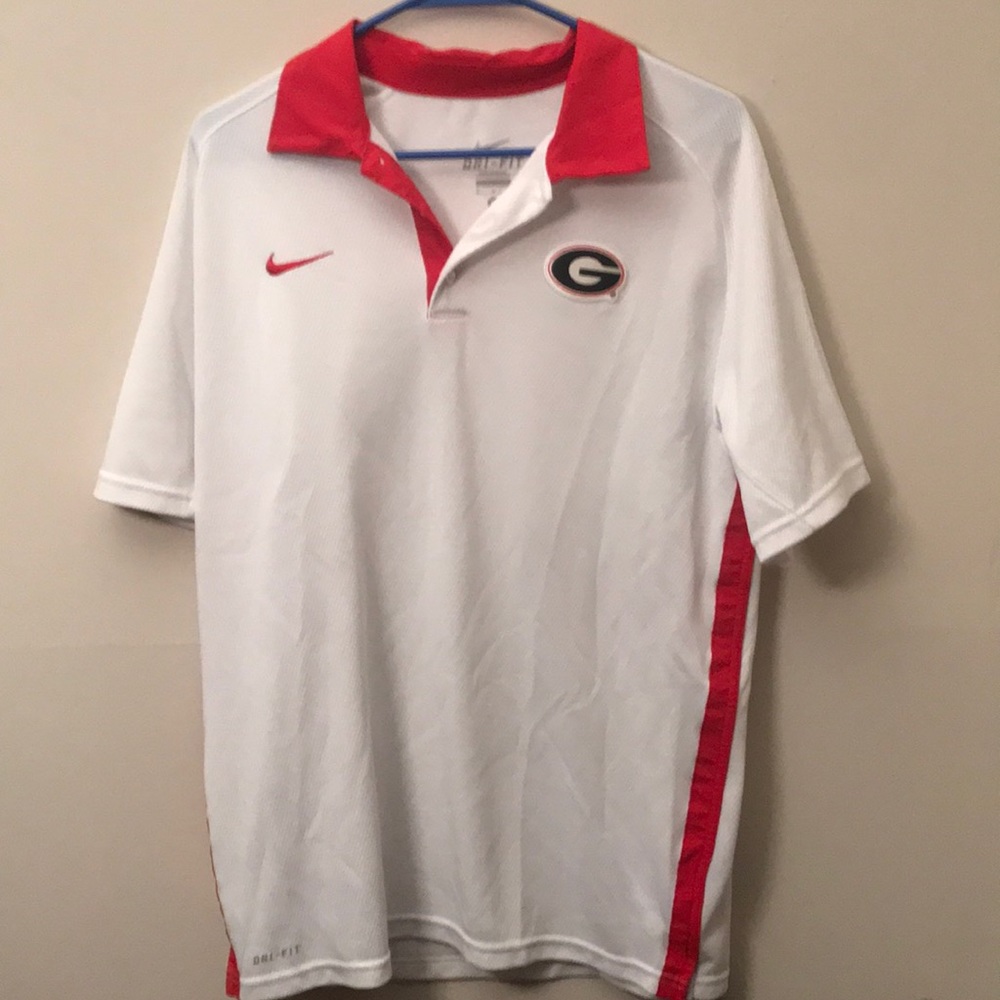 Uga Nike collar shirt